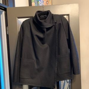All Saints Black Wool Jacket